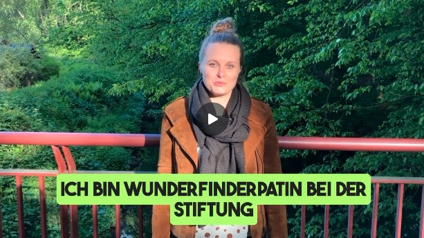 Wunderpatin Nadine erzählt, wieviel Spaß Wunderfinden macht