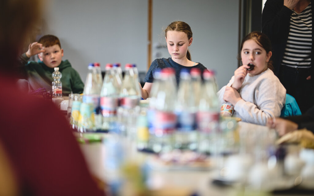 Wunderfinder bei der Führung im Leipziger Hauptbahnhof / Foto: Daniel Reiche